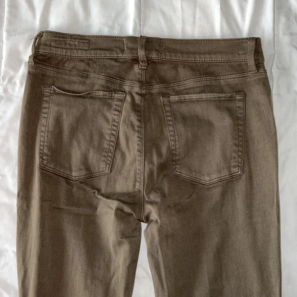 Olive Green Jeggings - 26 - Picture 3 of 4